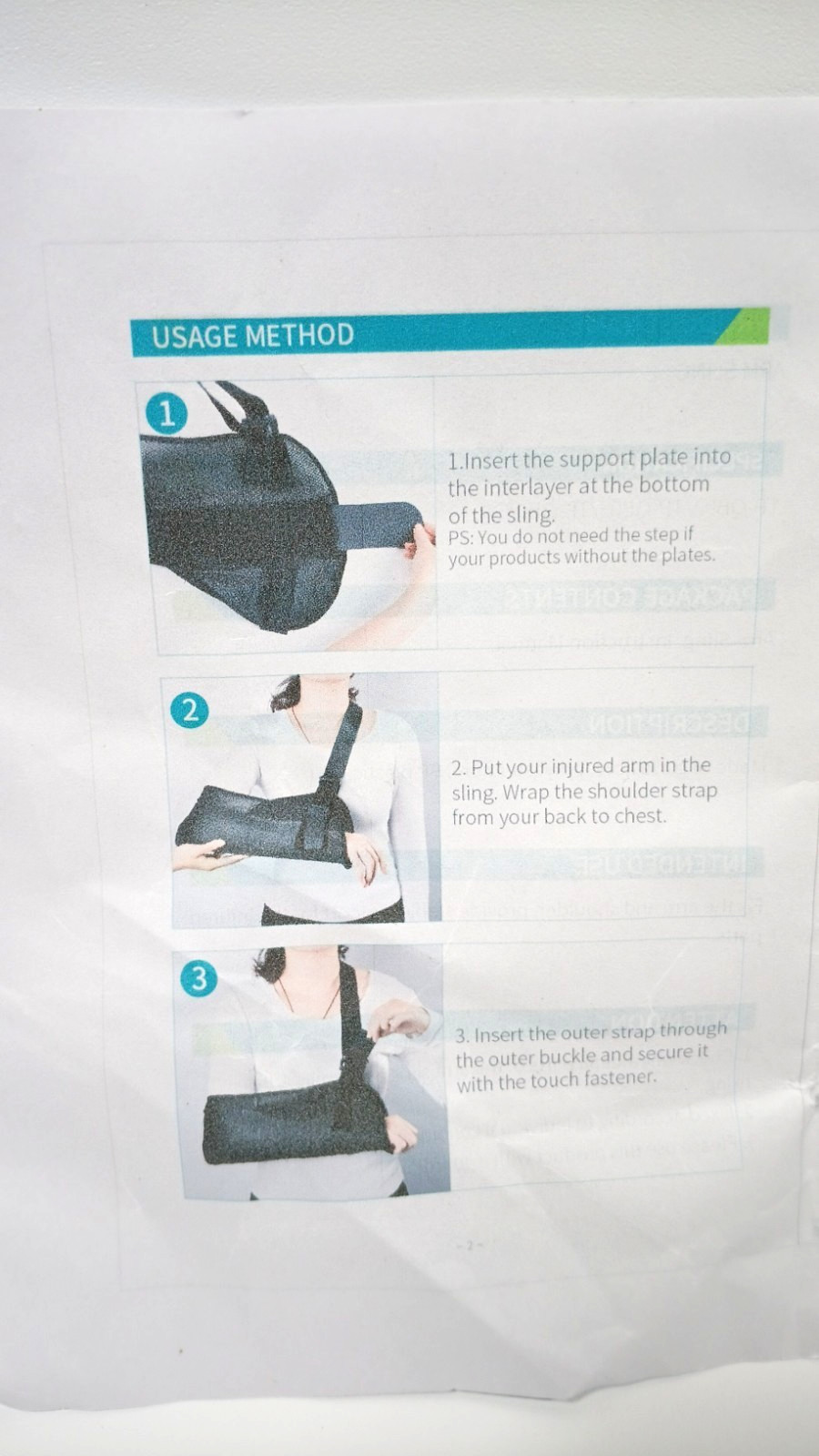 Kids Arm Sling Adjustable Shoulder Immobilizer for Left Right Arm Size Small