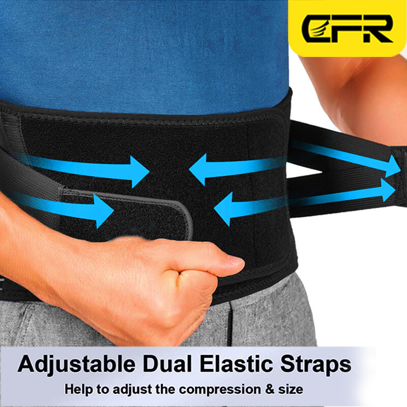 Sciatic Nerve Hip Brace Adjust Strap Posture Corrector Lower Back Support Belt