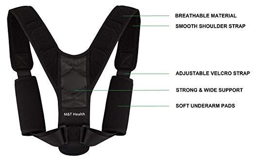 POSTURE CORRECTOR Shoulder Corrector Neck Back Comfortable Alignment PAIN RELIEF