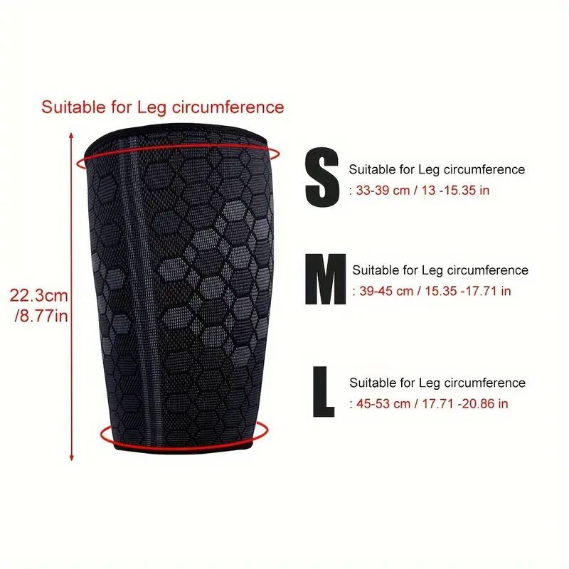 2PK Thigh Wrap Support Hamstring Compression Leg Brace Sleeve Adjustable Sport++