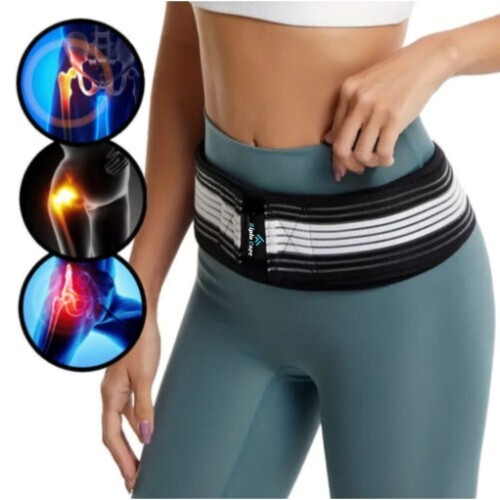 Ziplocare Sacroiliac SI Joint Hip Belt for Men and Women Ventilate Support Brace