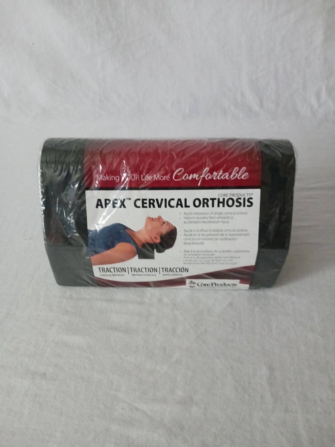 NEW FACTORY SEALED Apex Cervical Orthosis Wedge Firm Neck Support Wedge Core