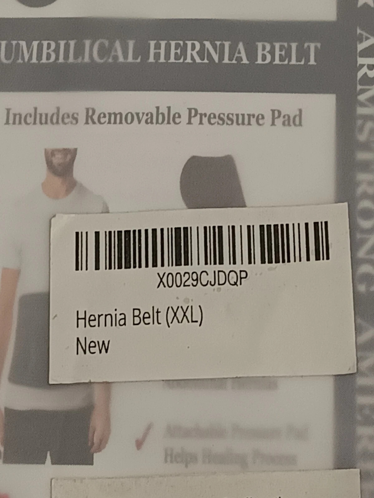 Hernia Belt for Men or Women C Section Belly Binder & Abdominal Binder (XXL)