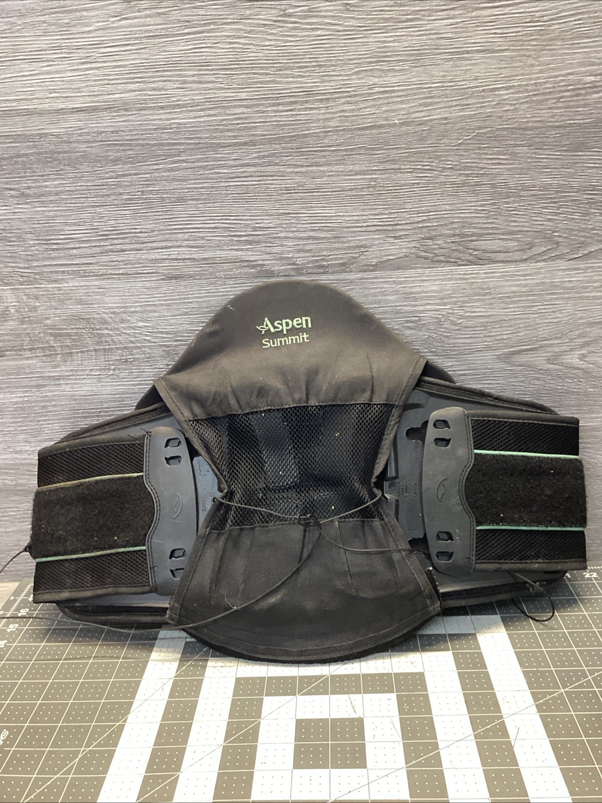 Aspen Summit 637 Lumbar Spinal Support Adjustable Back Brace, Large