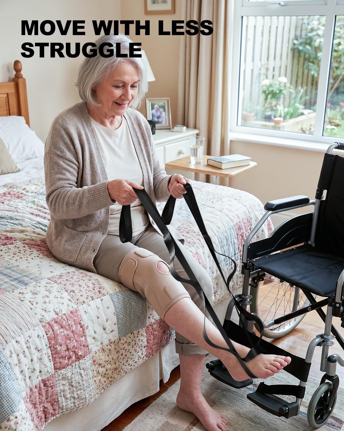 Versatile 75″ Hammie Stretch Strap – Yoga & Mobility Aid for All Fitness Levels