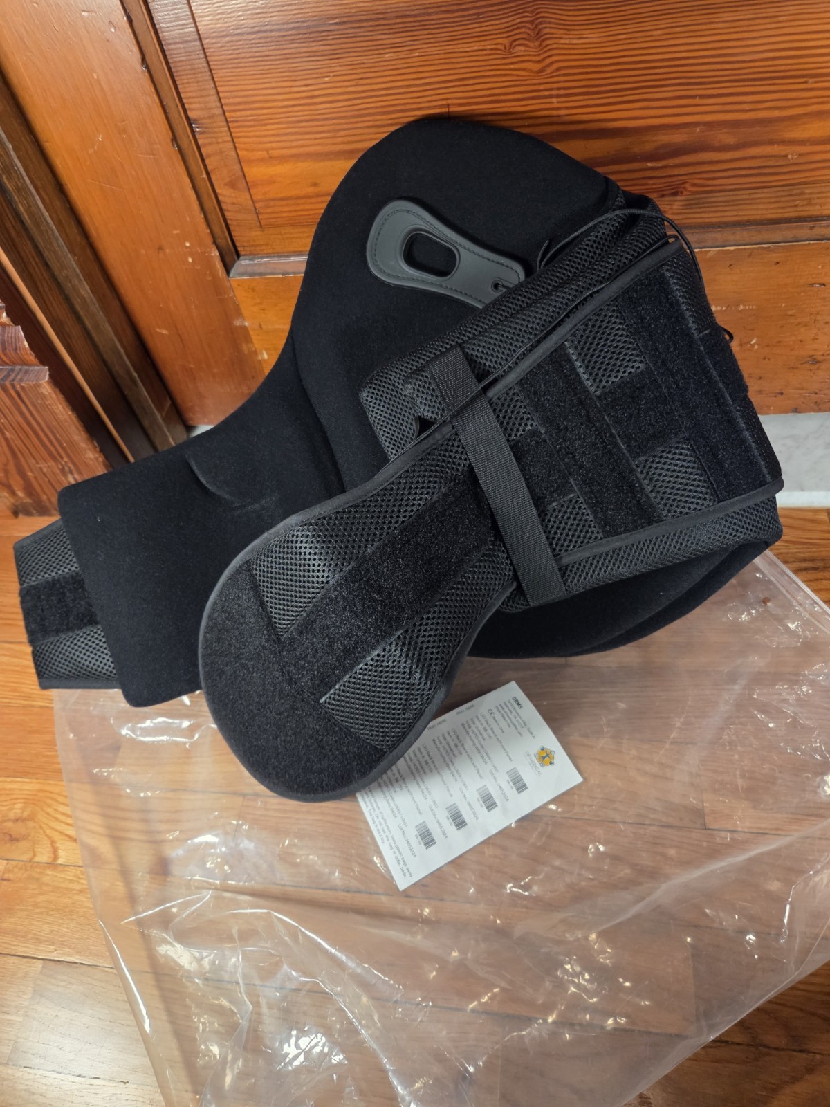Dr Medical DRMS Universal Size Back Brace With Front Panel Black – BB-159 New