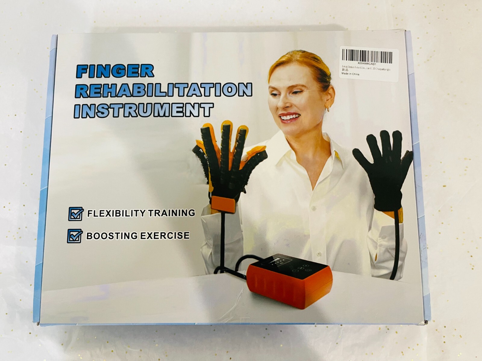 Left Right Rehabilitation Robot Glove For Stroke Rehabilitation Finger Training