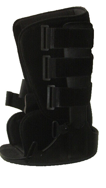 Premium Tall CE Walker Boot for Ankle & Foot Fracture Boot Size SM Black (Nclst)