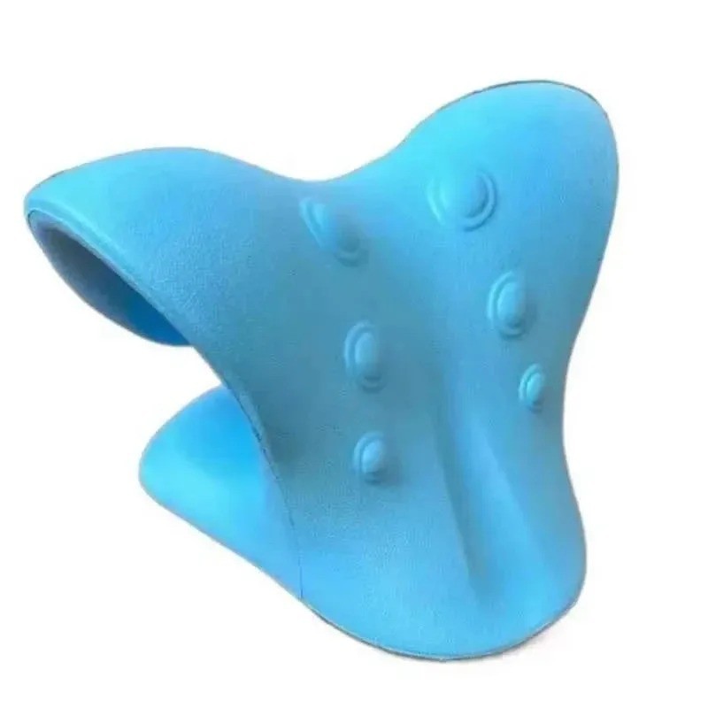 Cervical Neck Stretcher Pillow Traction Support Massage Relaxation Device