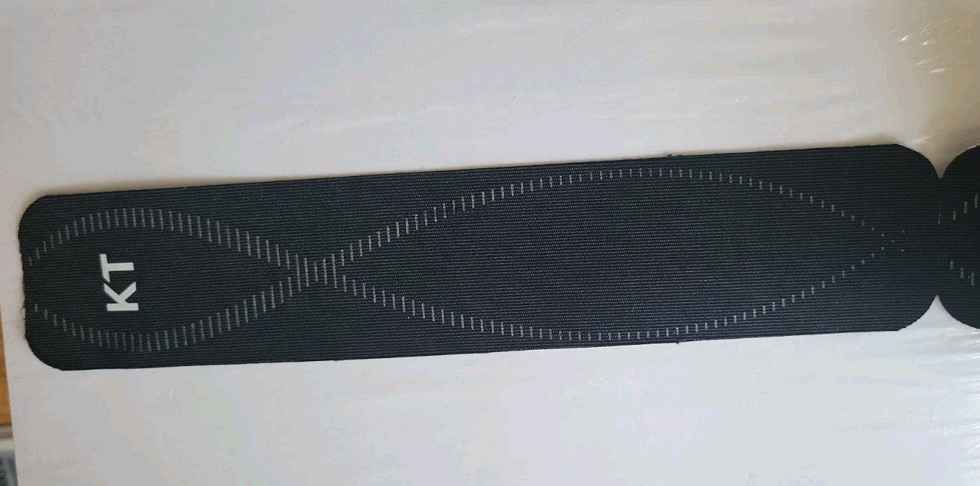 KT Tape synthetic Kinesiology Therapeutic Elastic Sport Roll Black 15 Strips