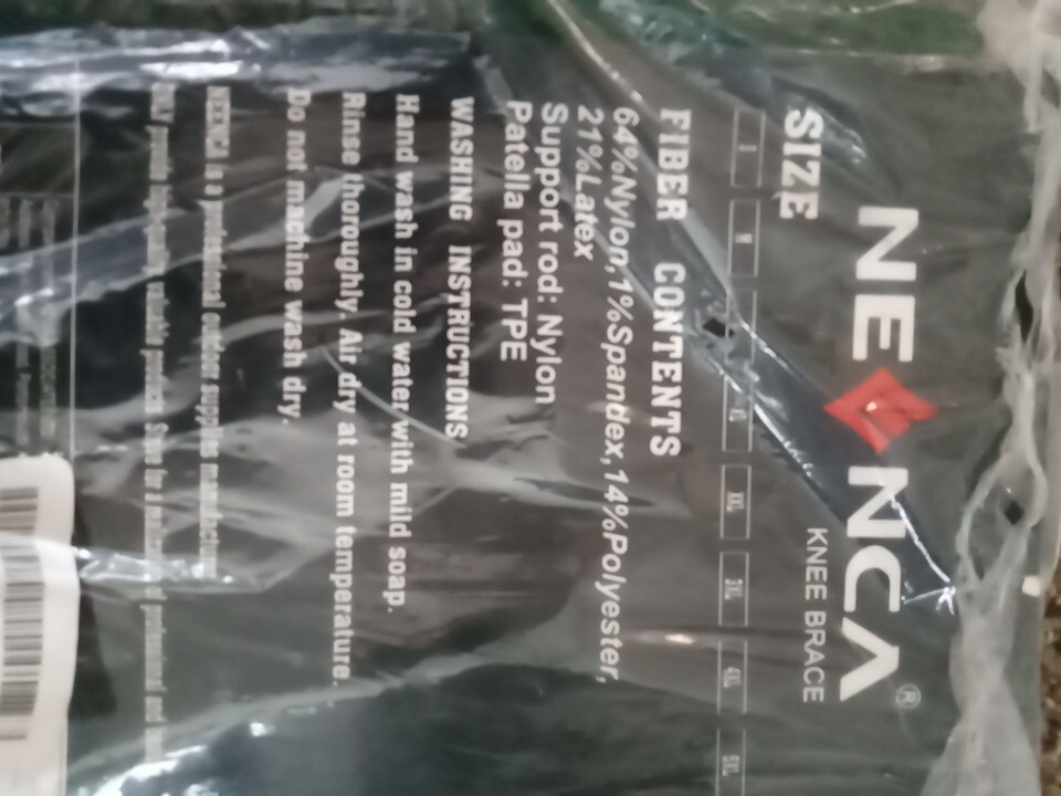 NEENCA Knee Brace Support GRAY XS Sports Life Sealed 10.2-11.8″