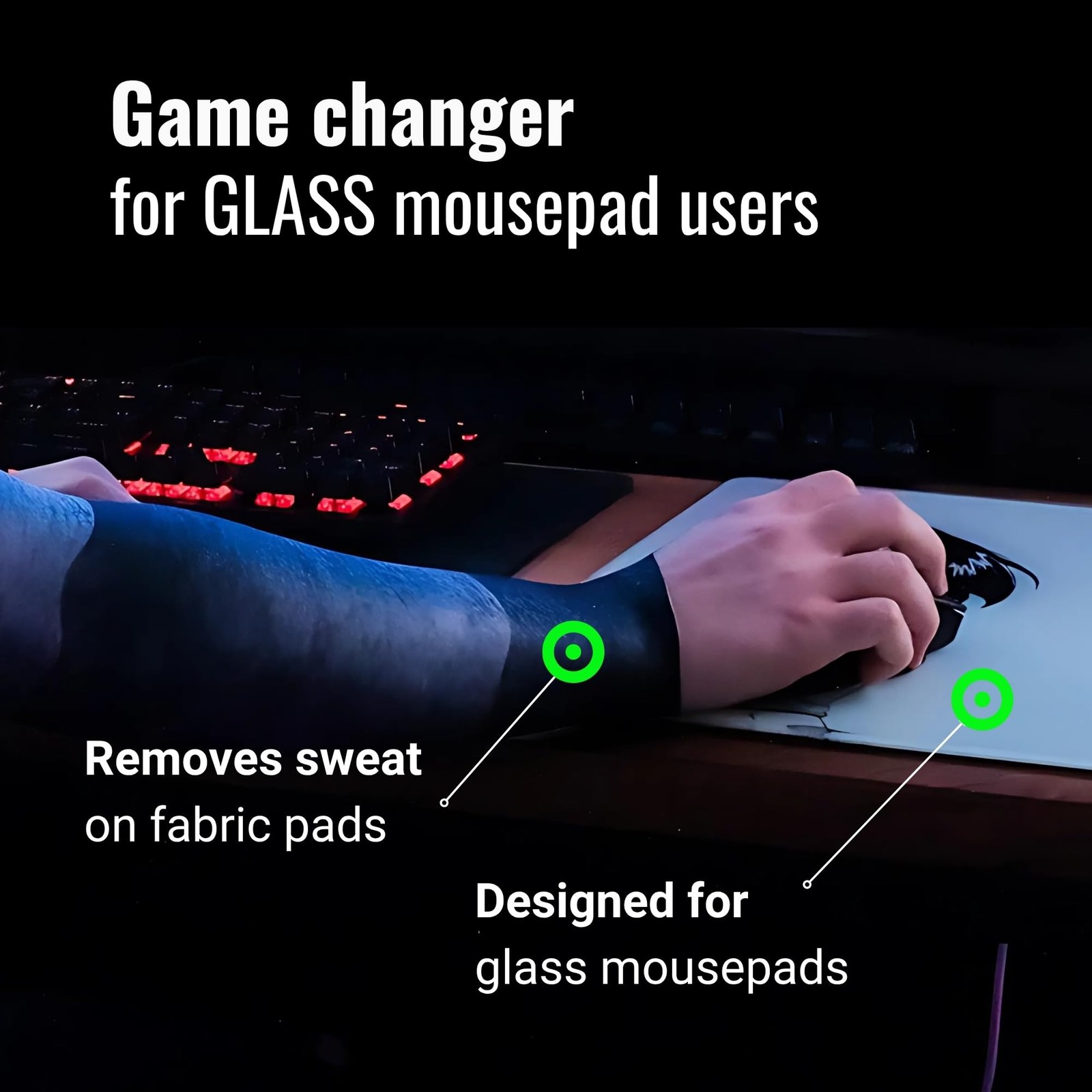Gaming Arm Sleeve for PC │Anti-Friction,Precision, Compression Gamer Sleeves …