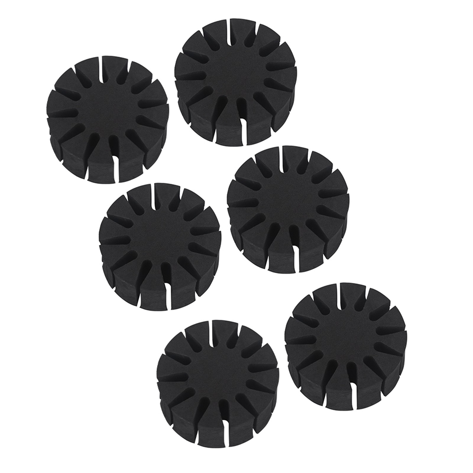 6 Pcs Durable EVA Foam Round Rack Separator Holder Outdoor Hunting Arc CX4