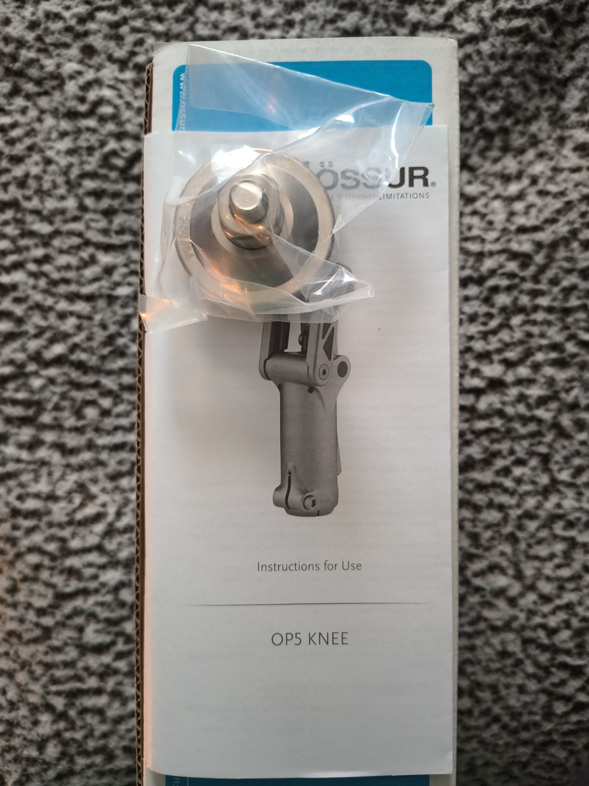 OP5 Pneumatic Polycentric Knee Joint W/Adjustable Swing Phase New