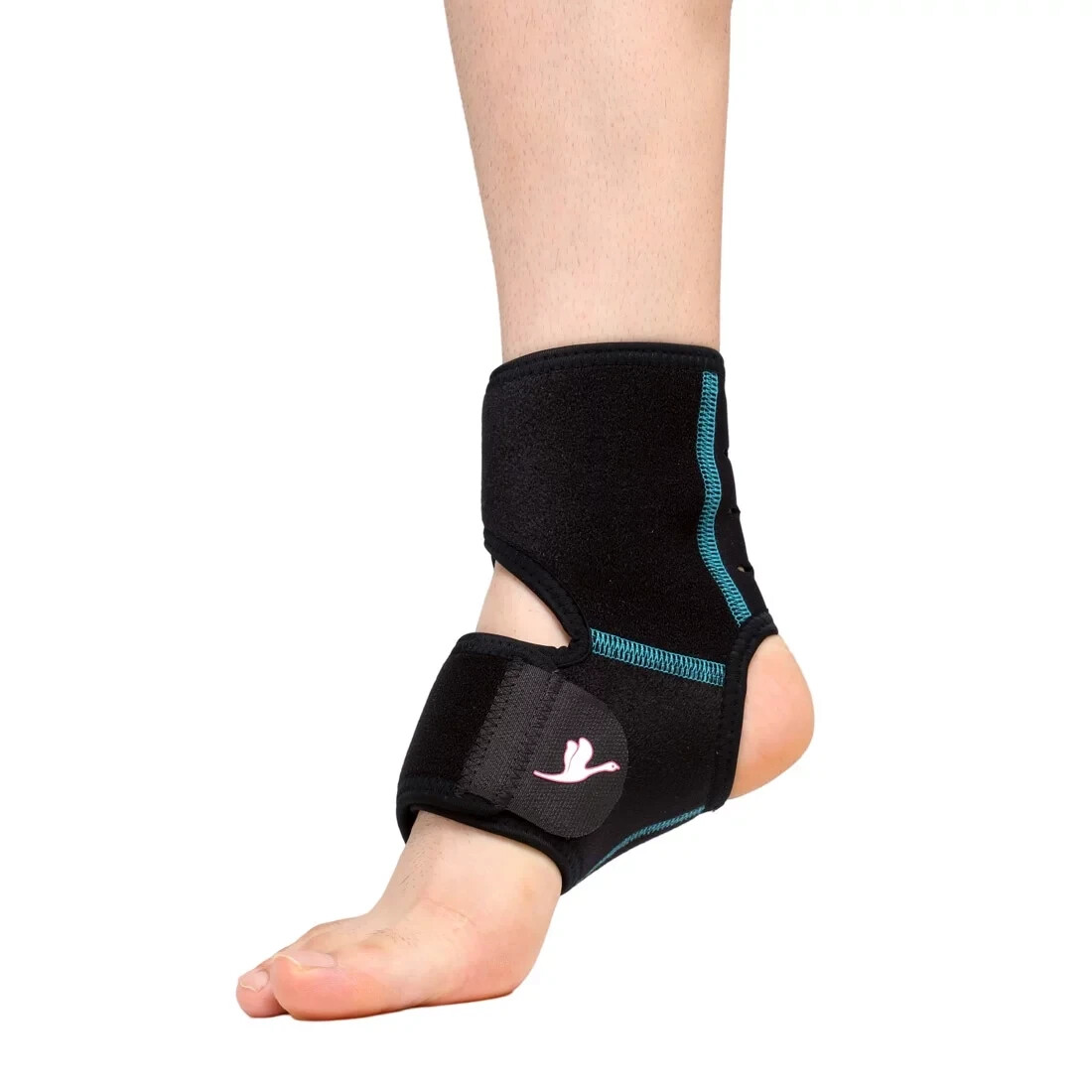 Flamingo Ankle Wrap – Neoprene Support, Footwear Compatible, Black