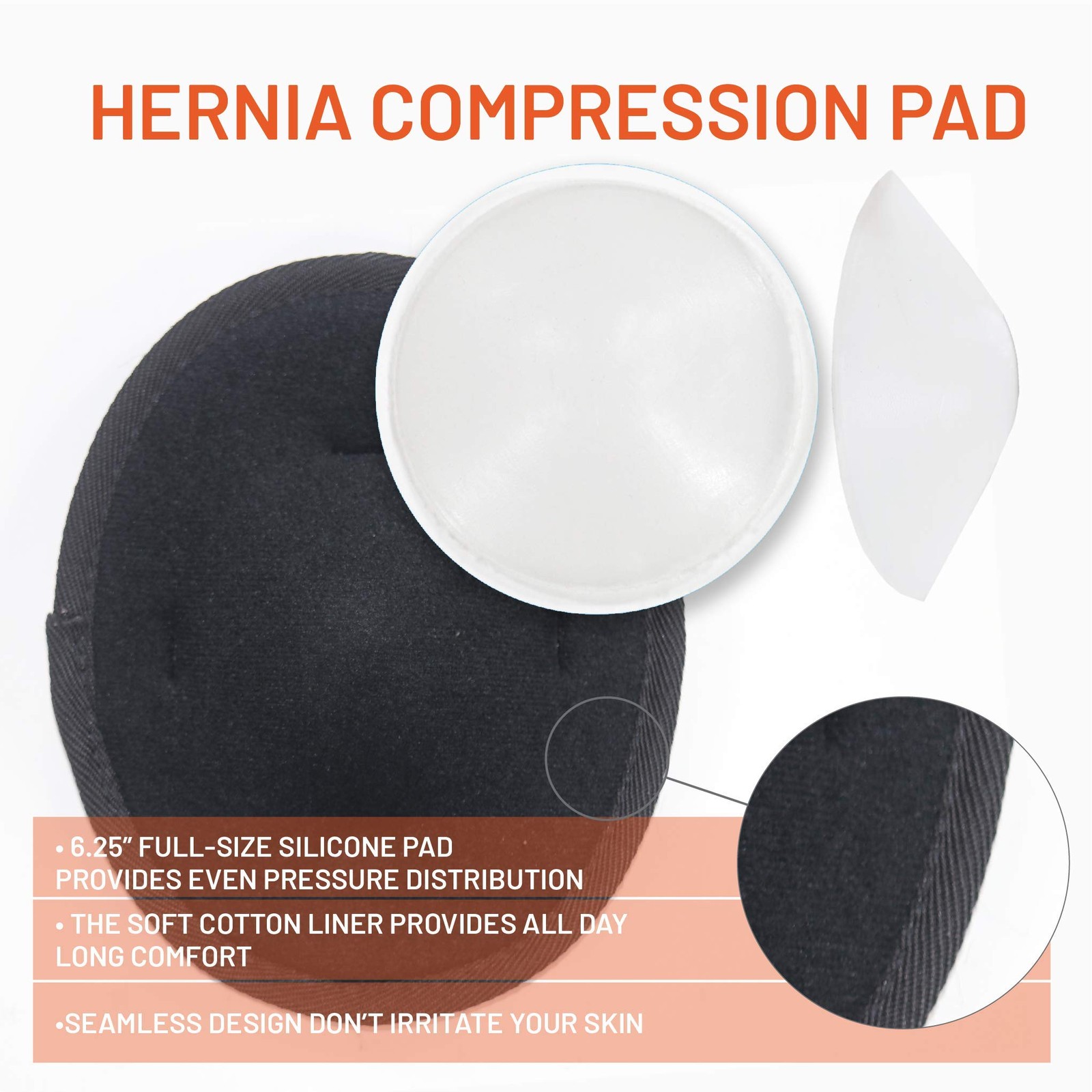 Everyday Medical Plus Size Umbilical Hernia Support Belt I Pain and Discomfort R