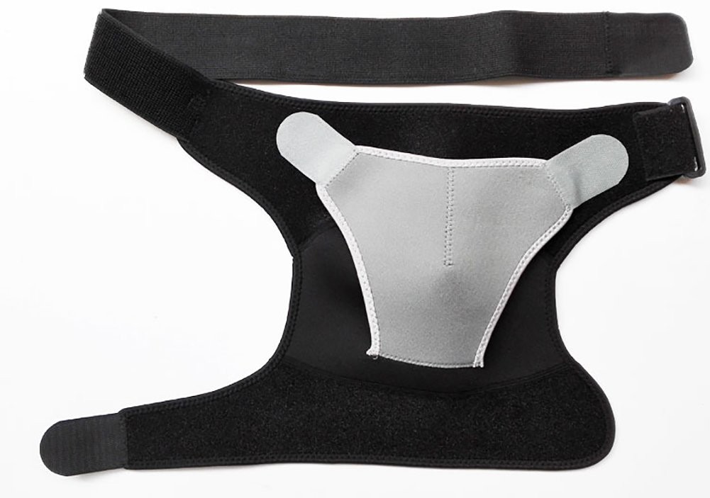 Shoulder Stability Brace Adjustable 1 Count (Pack of 1), Black