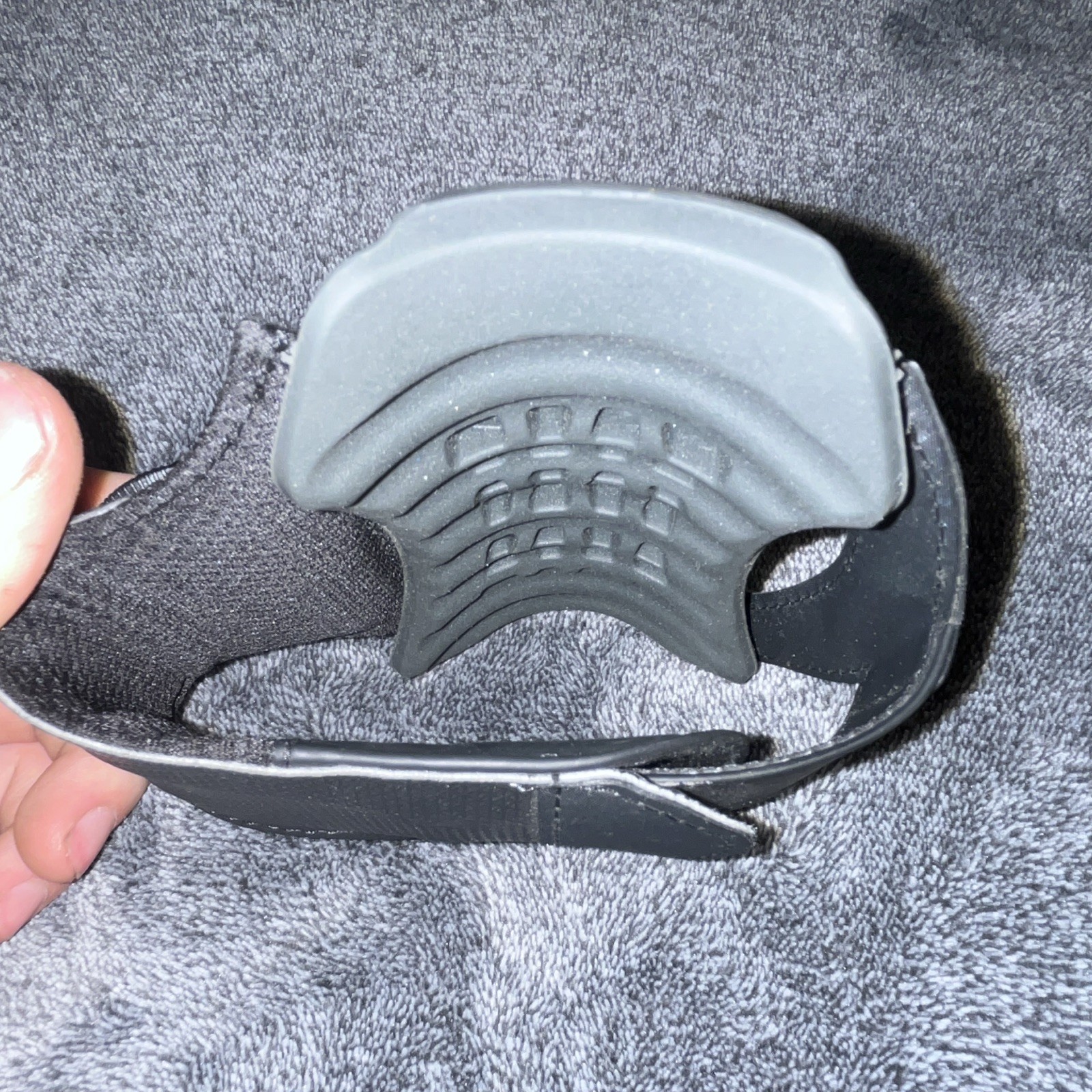 Adjustable BOA Dial Wrist Support Brace, Size M, Black/Gray Neoprene/Plastic