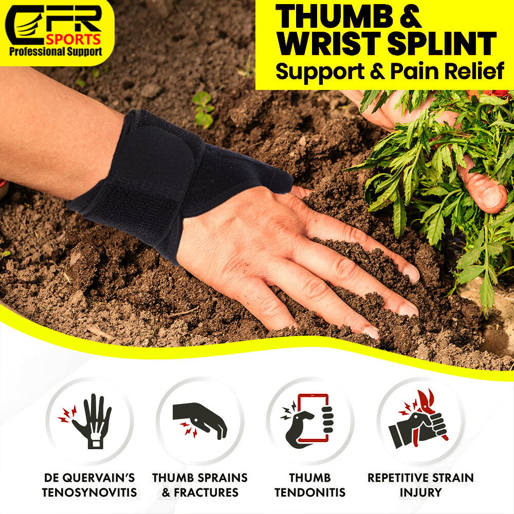 Thumb Wrist Support Brace Compression Gloves Carpal Tunnel Arthritis Sprain US