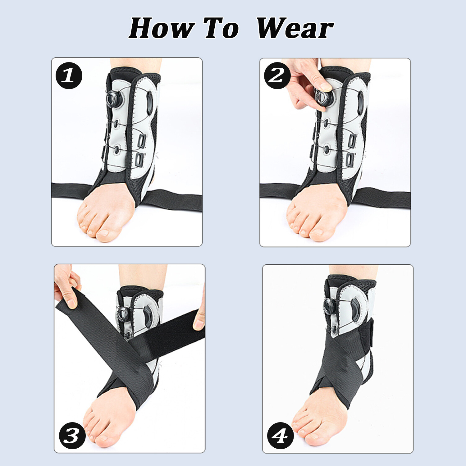Ankle Support Stirrup Ankle Splint Achilles Tendon Brace Sprain Pain Relief US