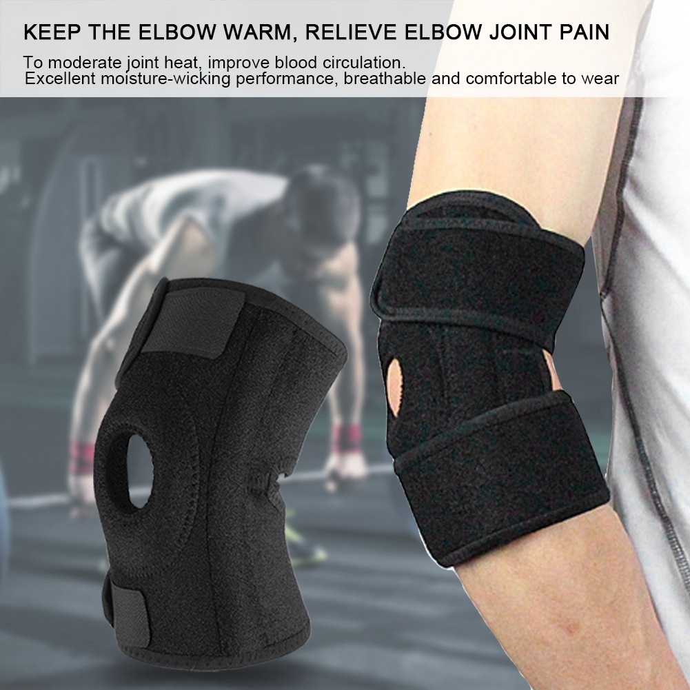 1 Pcs Elbow Support Pad Brace Protector For Basketball Tennis Exercise Fitness