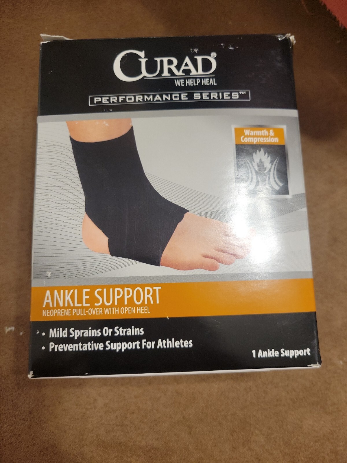 Curad Medium Performance Series Ankle Support SIZE MEDIUM