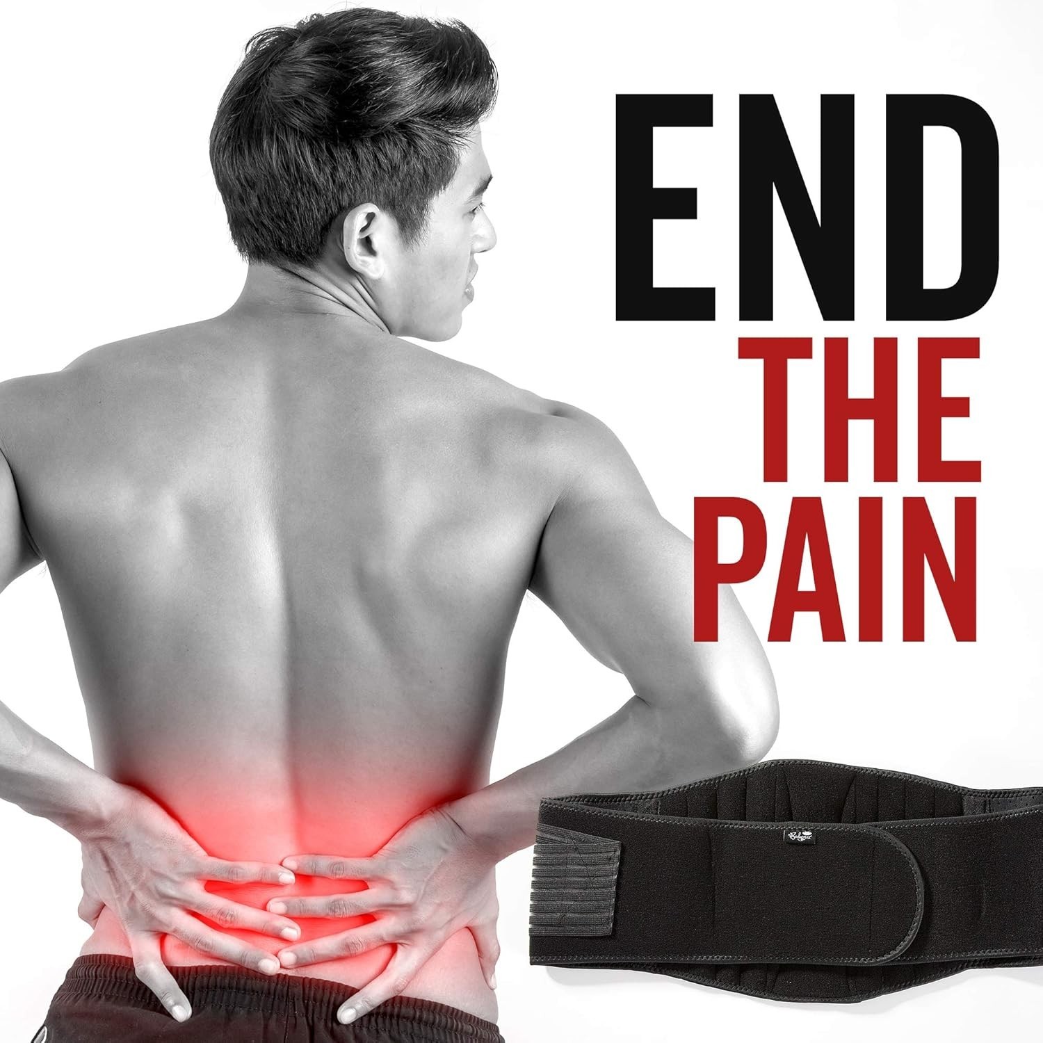 Lumbar Support Back Brace for Men and Women Regular 28″ – 50″