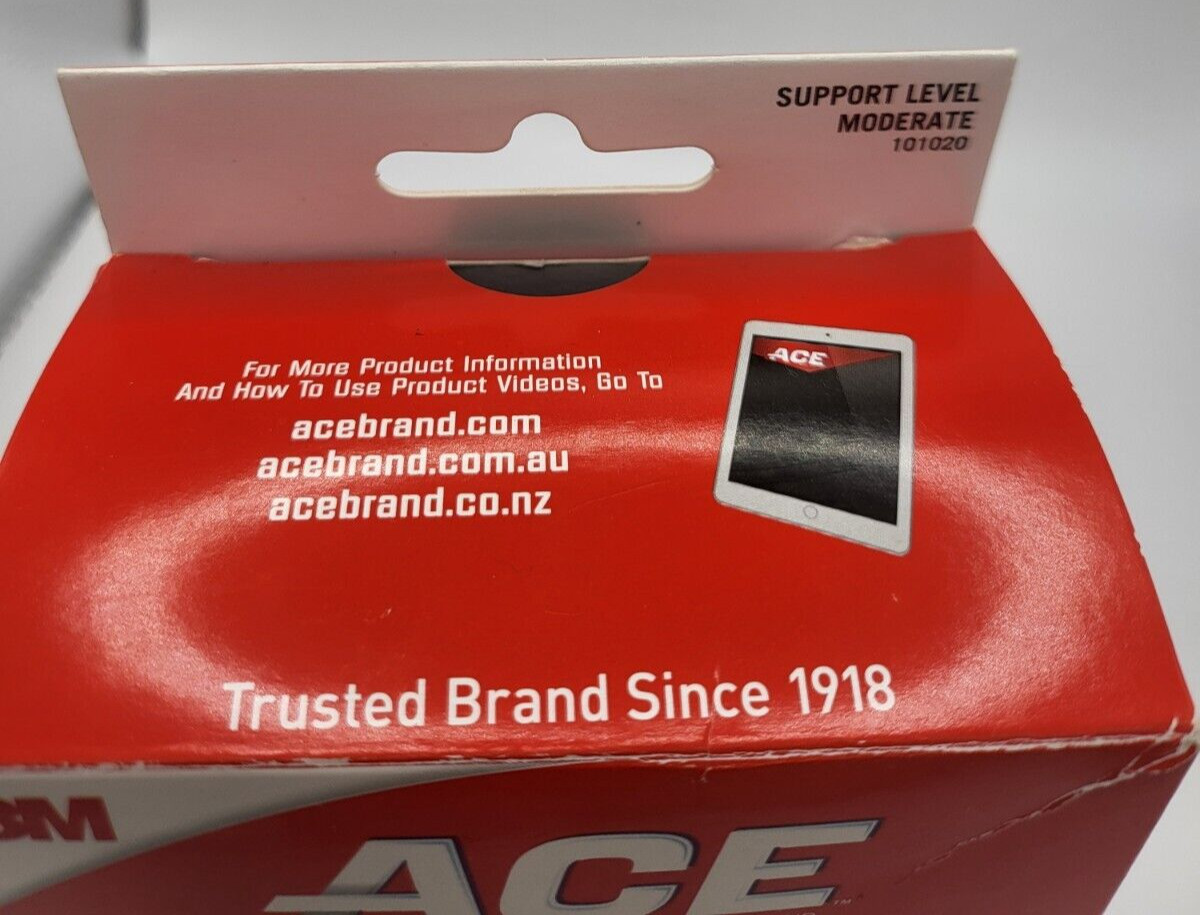 ACE Compression Adjustable Ankle Support Neoprene Left or Right Foot New in Box