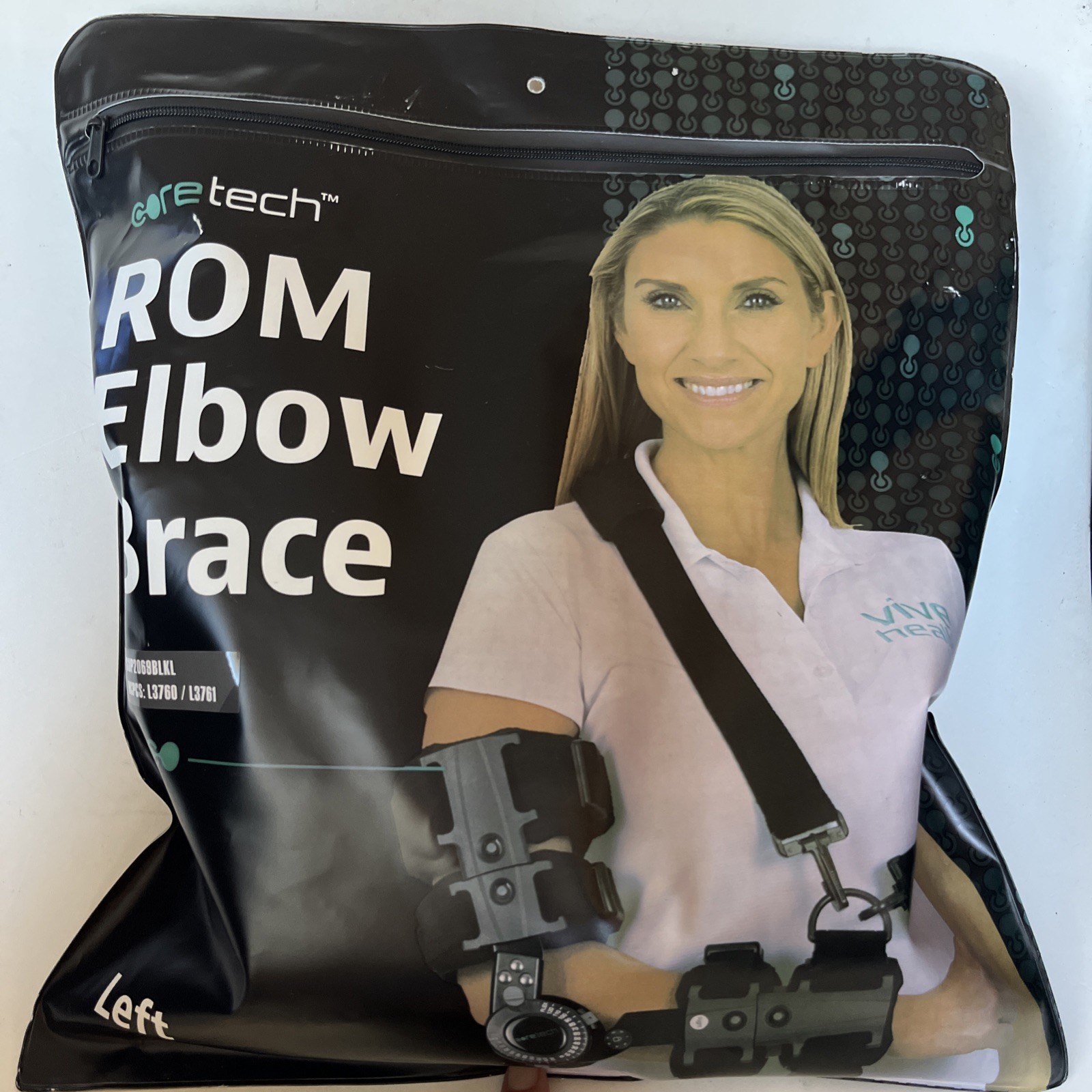 NEW CoreTech Adjustable Hinged Elbow Brace – Right- ROM Brace, Stabilizer Splint
