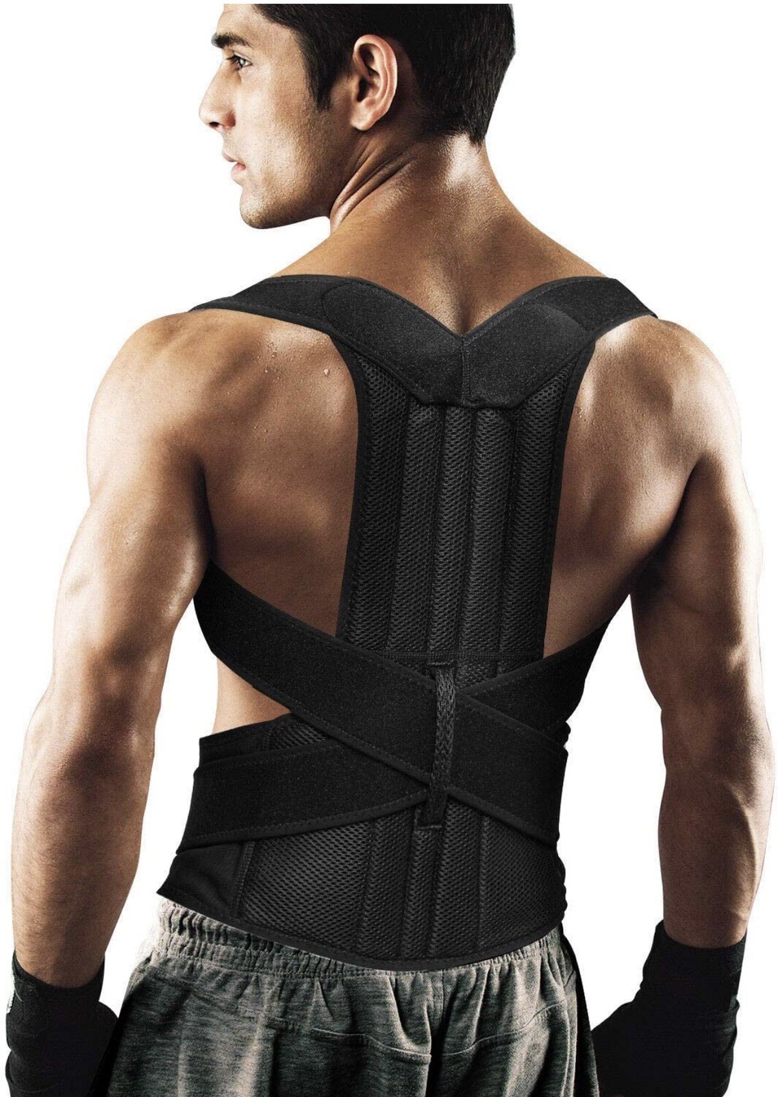 Fitsupport Back Brace Posture Corrector for Women and Men Back Lumbar Support 2X