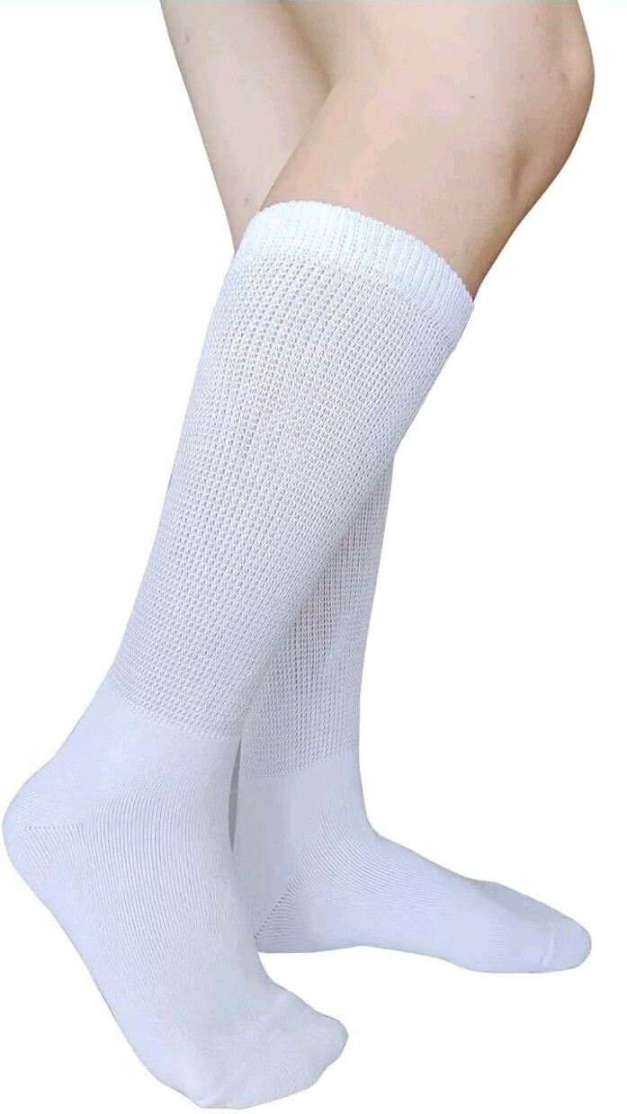 2 Pairs Walking Boot Socks Replacement Liner for Air cast Walking Boot