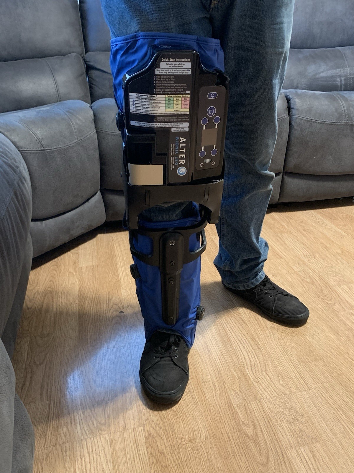 Alter G Bionic Leg Support Rehabilitation Therapy Device For Parts or Repair