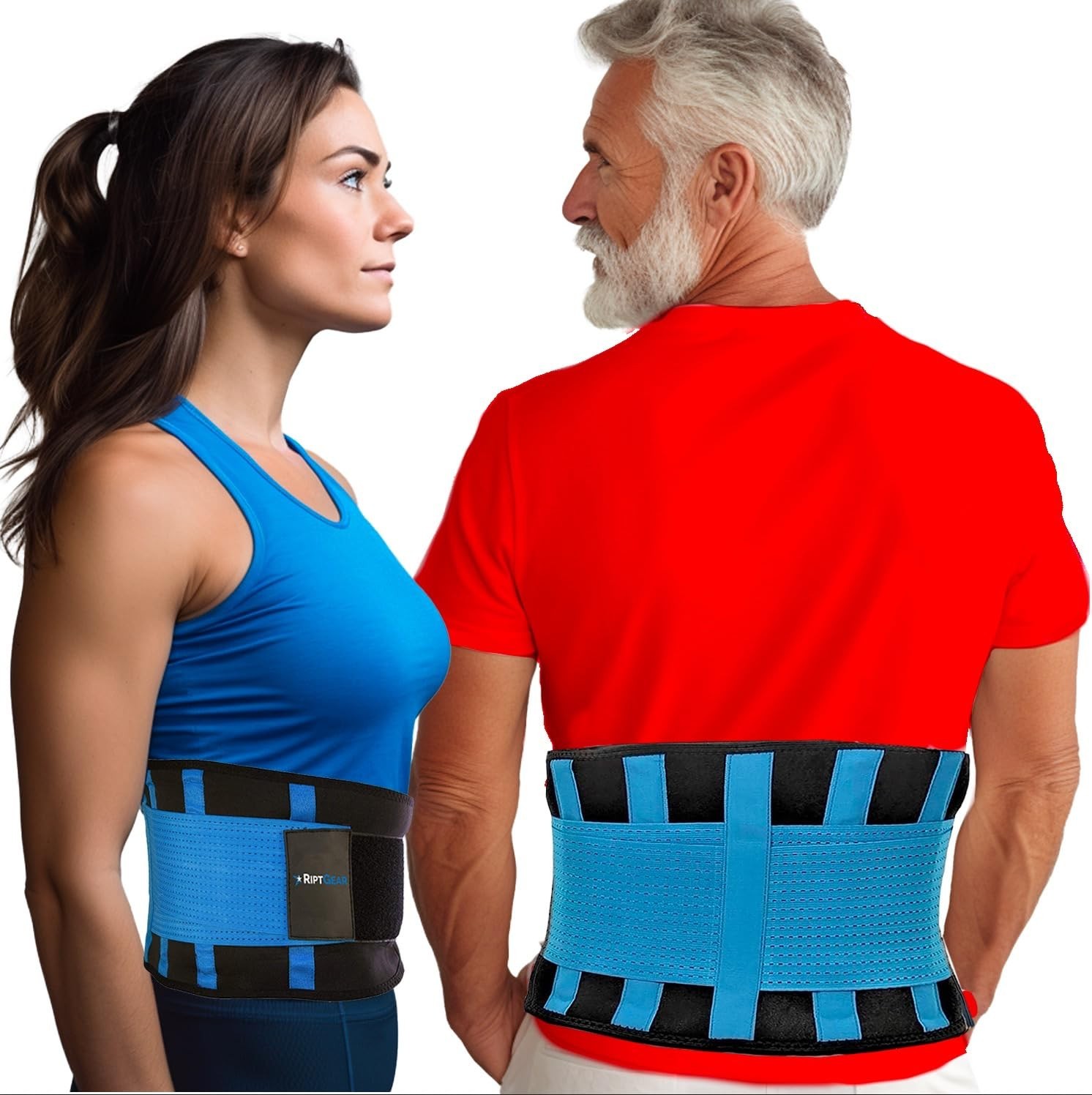 Lightweight Lower Back Support Brace for Men & Women – Perfect for Work, Lifting