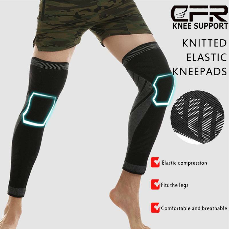 Compression Long Sleeve Support Leg Knee Brace Socks Sport Pain Relief Unisex