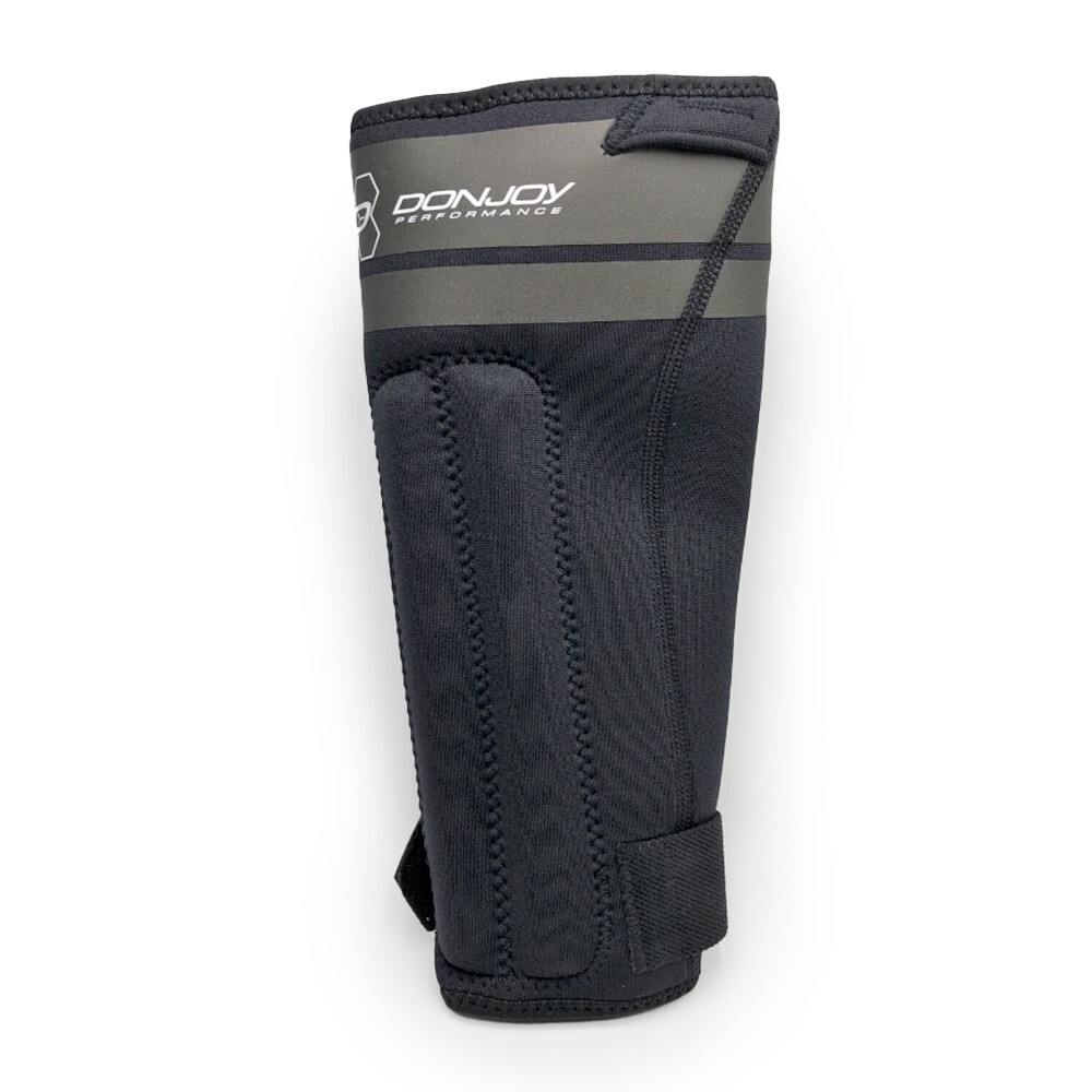 DonJoy Performance ANAFORM Shin Split Compression Sleeve: Black, Medium
