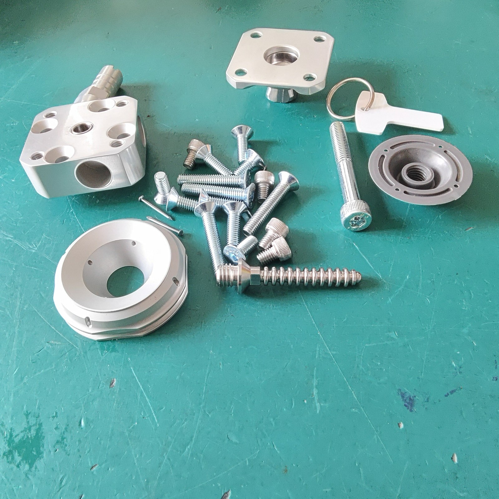 External Prosthetic Silicone Lock Square Aluminum Magnesium Alloy 100kg
