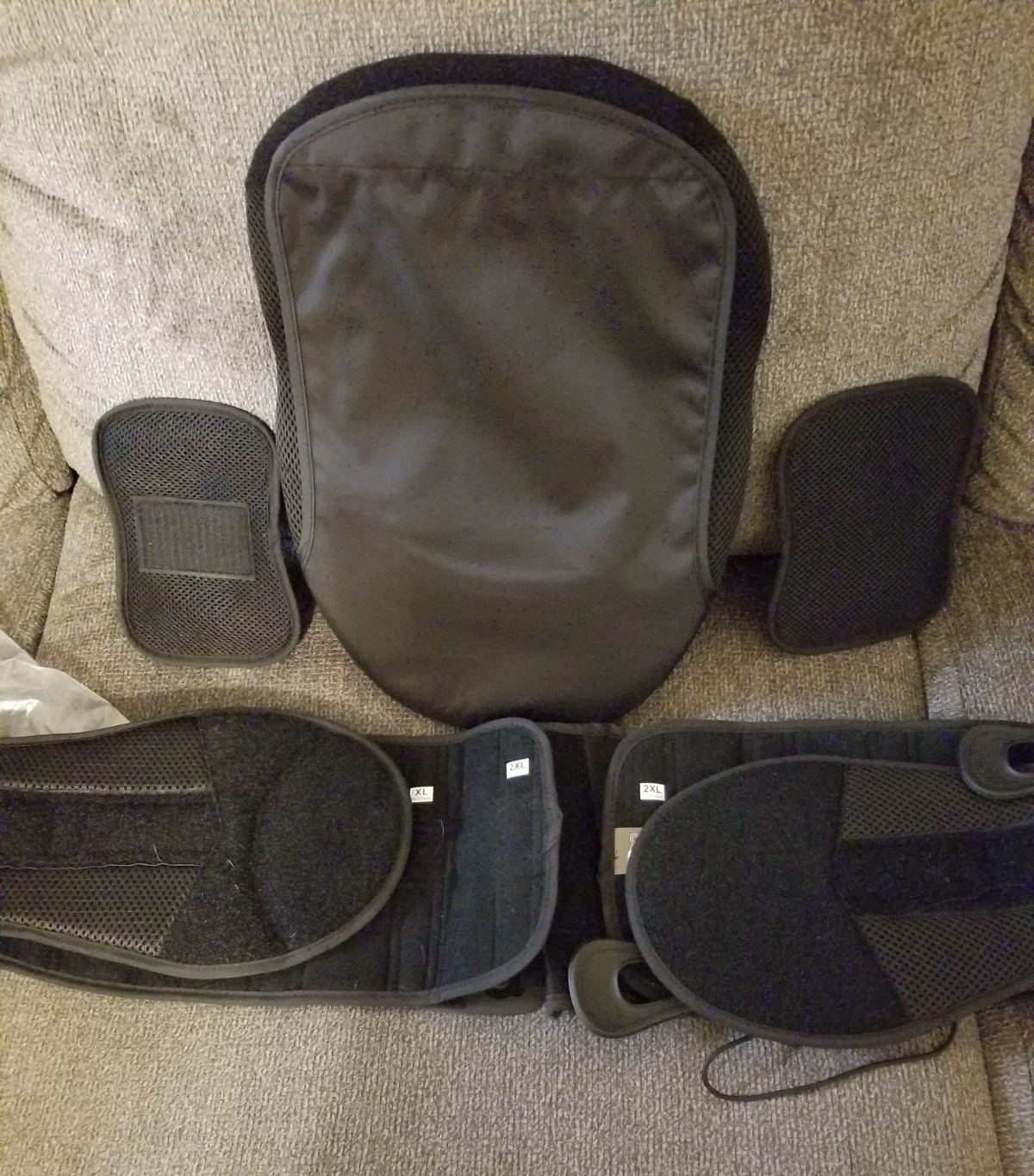 ISO Preferred Lumbar Back Brace VI Back Brace ISO-BA206 Universal Small-2XL New