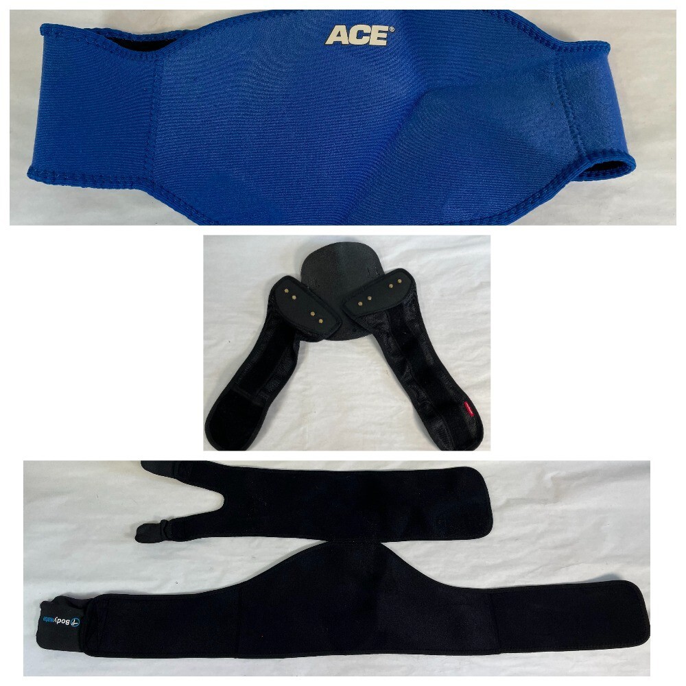 Lot of 3 pcs – Back, Hip Support Braces – Mueller, Otto Bock, Body Mate