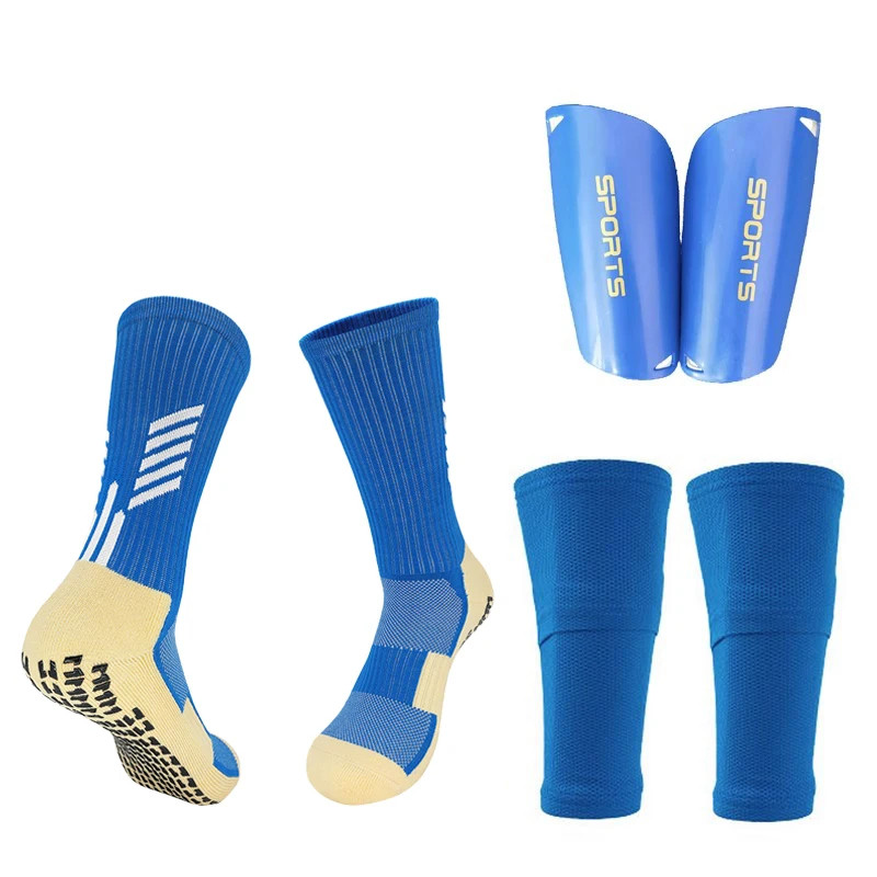 Football Equipment Adults Youths Kids Size Soccer Cover Calf Sleeve With Pocket