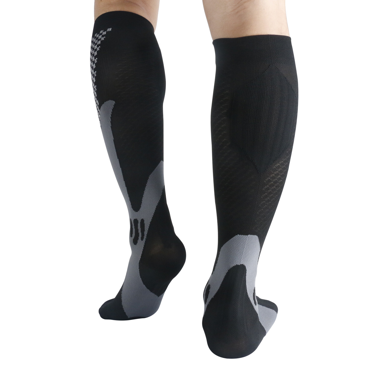 3 Pair Men Women Compression Socks Varicose Veins Leg Relief Pain Anti Fatigue