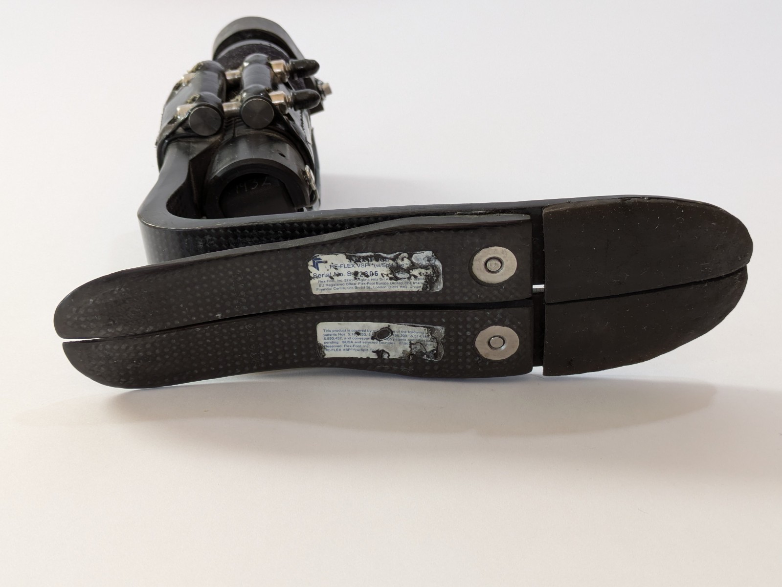 Ossur Flex-Foot Re-Flex VSP Prosthetic Foot, Size 25 with shock mount