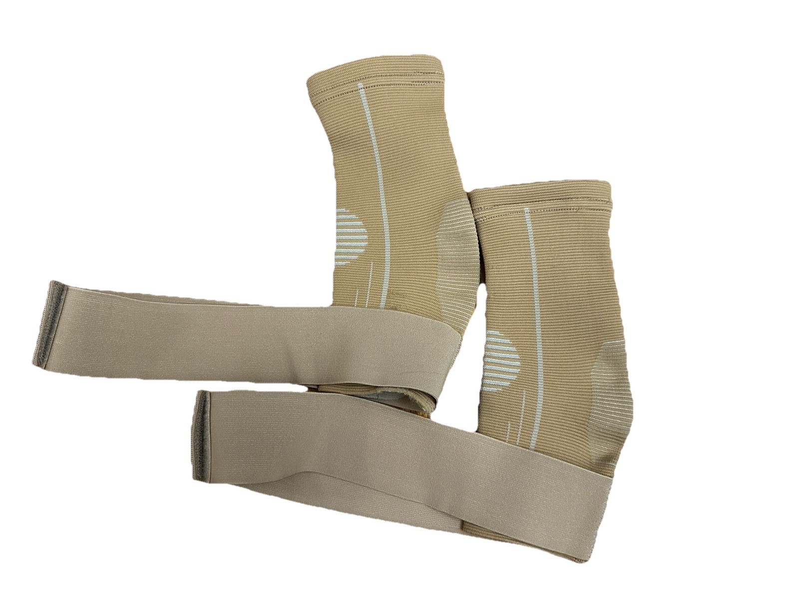 2 Ankle Support Brace Compression Sleeve Fasciitis Pain Relief Foot Wrap Read