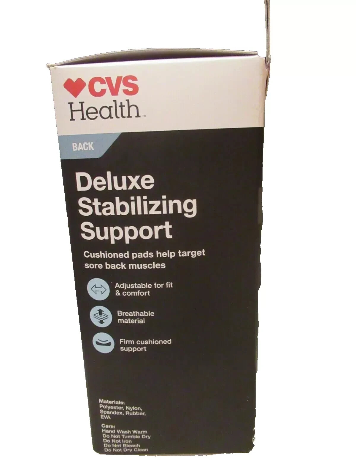 CVS Firm Support Deluxe Stabilizing Brace. For The Wrist. Size SM/MD