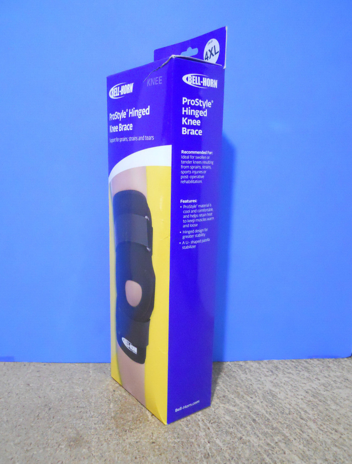 NEW Bell-Horn ProStyle Hinged Knee Brace SIZE 4XL