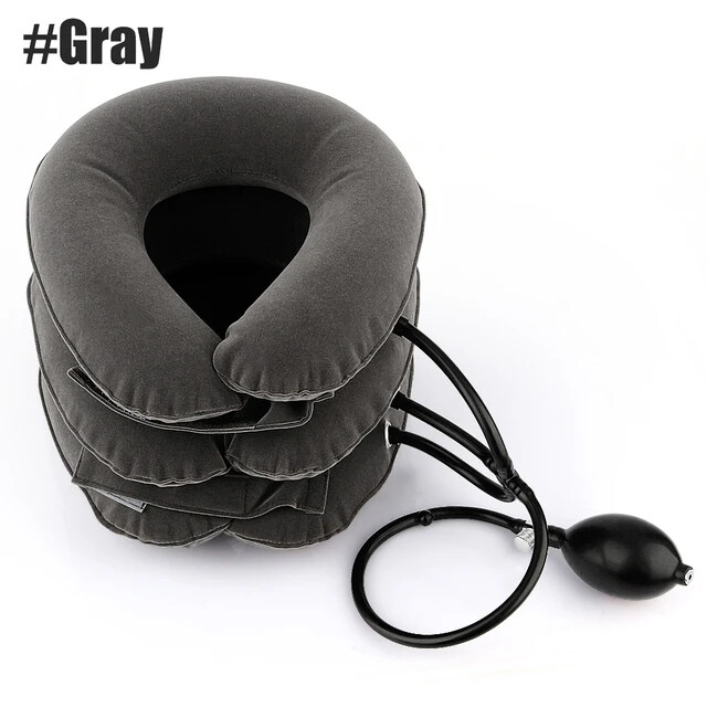 Cervical Neck Stretcher Traction Device for Chronic Neck & Shoulder Alignment Pa