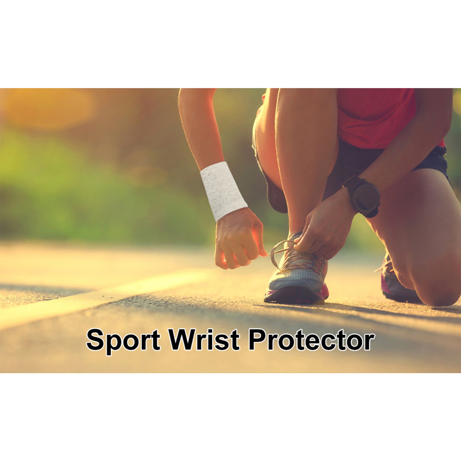 1 Pack Bamboo Charcoal Wrist Guards For Sport Gym Thermal Protection Premium