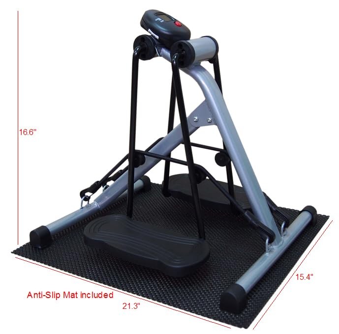 Carepeutic BetaFlex Aerobic Leg Stretch Exerciser One Size, silver