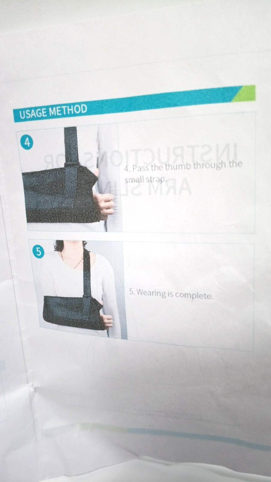 Kids Arm Sling Adjustable Shoulder Immobilizer for Left Right Arm Size Small
