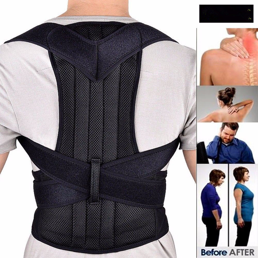 US Corrector de postura Neoprene suporte para corregir la espalda encorvada