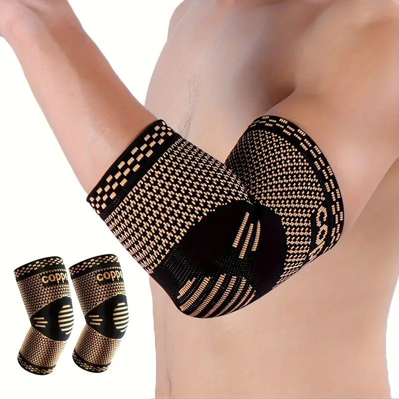 2x Tennis Elbow Compression Sleeve Brace Weight Lifting Support Pain Relief M-XL